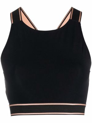 Eres Try stretch-fit workout top - Black