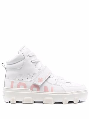 Dsquared2 Icon high-top sneakers - White