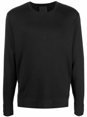 Givenchy embroidered 4G silk jumper - Black