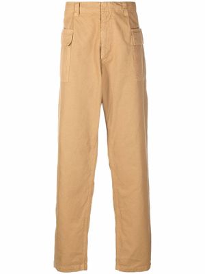 ASPESI straight-leg cargo trousers - Neutrals