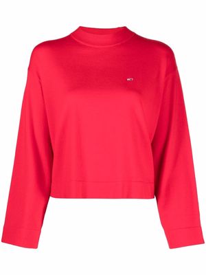 Tommy Jeans Essential pure knit jumper - Red