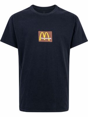 Travis Scott x McDonald's Sesame Inv T-shirt - Black