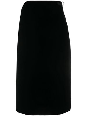 Saint Laurent high-rise pencil skirt - Black