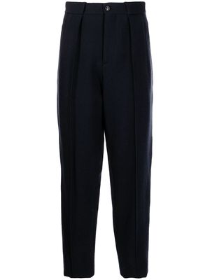 Giorgio Armani pleated-waist trousers - Blue