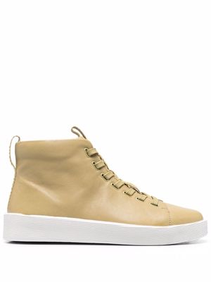 Camper leather high-top sneakers - Neutrals