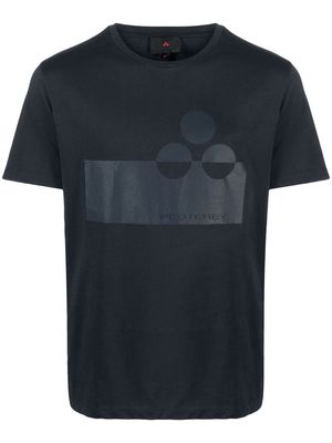 Peuterey logo print T-shirt - Blue