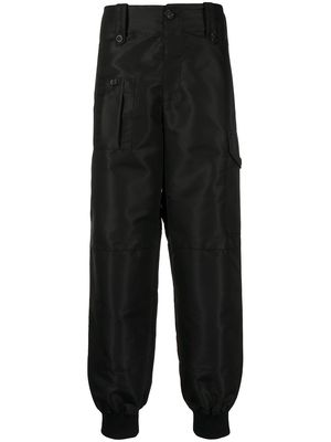 Alexander McQueen cargo-pocket detail trousers - Black
