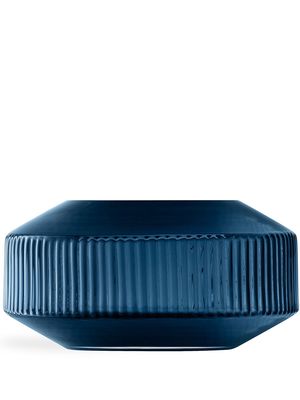 LSA International Rotunda wide vase - Blue