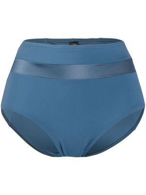Marlies Dekkers Cache Coeur bow detail bikini bottoms - Blue