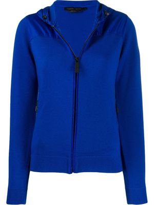 Canada Goose zipped hooded cardigan - Blue