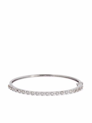 Annoushka 18kt white gold Marguerite diamond bangle - Silver