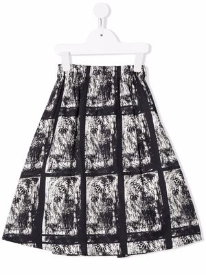 Wolf & Rita Lurdes Hydra mid-length skirt - Black