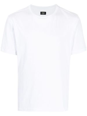 Fendi logo plaque T-shirt - White