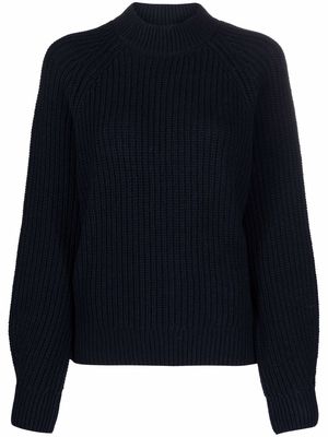 Tommy Hilfiger mock-neck knitted jumper - Blue