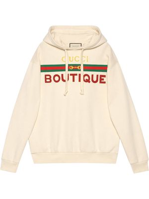 Gucci Gucci Boutique hoodie - White