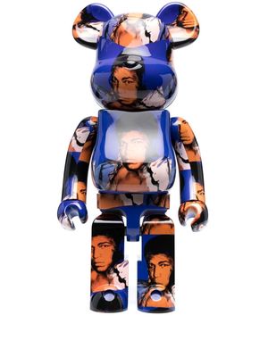 Medicom Toy Be@rbrick 1000% Andy Warhol Muhammad Ali figure - Blue