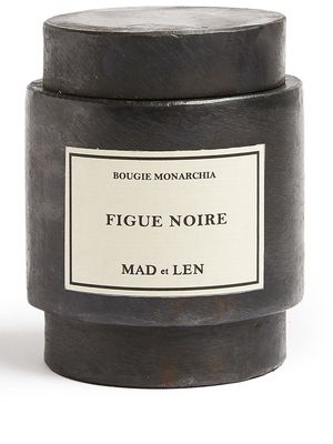 MAD et LEN Monarchia Figue Noire soy wax candle - Black