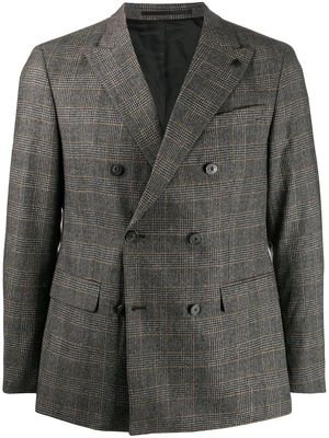 Karl Lagerfeld check suit jacket - Grey