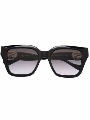 Gucci Eyewear GG arm sunglasses - Black