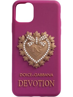 Dolce & Gabbana Devotion iPhone 11 Pro case - Pink