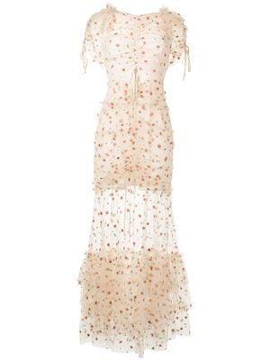 Alice McCall mood love mini dress - Neutrals