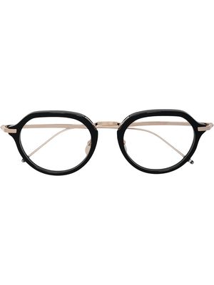 Thom Browne Eyewear round-frame glasses - Black