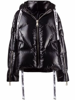 Khrisjoy Iconic hooded puffer jacket - Black