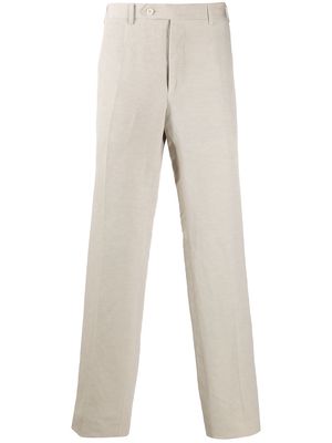 Canali straight-fit trousers - Neutrals