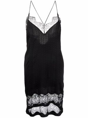 Zadig&Voltaire Crystal lace dress - Black