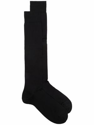 Marcoliani logo-knit socks - Black