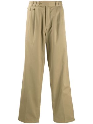 PACCBET wide leg trousers - Brown