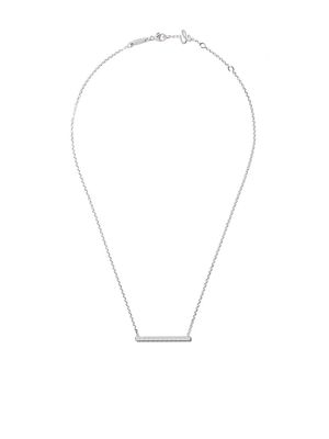 Chopard 18kt white gold Ice Cube Pure necklace - FAIRMINED WHITE GOLD