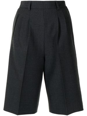 Maison Margiela high-waisted tailored shorts - Grey