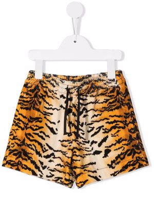 Philosophy Di Lorenzo Serafini Kids animal print shorts - Neutrals