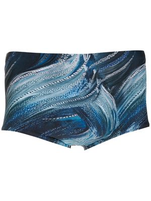 Lygia & Nanny Copacabana print swimming trunks - Blue
