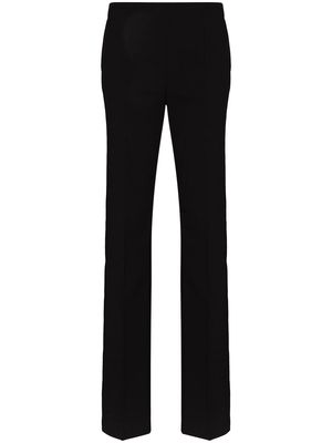 Nensi Dojaka high-waisted wool tailored trousers - Black
