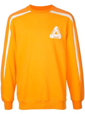 Palace logo print sweatshirt - Orange