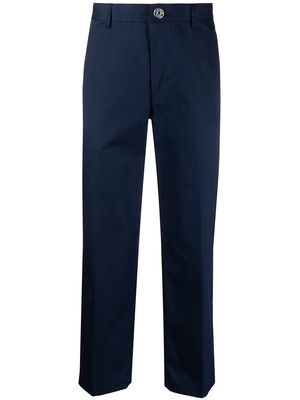 LANVIN cropped cotton trousers - Blue