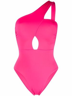 Sian Swimwear Phoebe one shoulder swimsuit - Pink