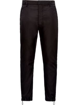 Prada cropped baggy trousers - Black