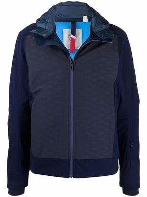 Rossignol panelled padded jacket - Blue