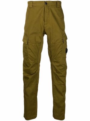 C.P. Company Lens-detail cargo trousers - Green
