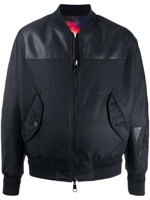 Neil Barrett reversible bomber jacket - Black