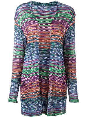 Missoni Pre-Owned 2000 open front knitted cardigan - Multicolour