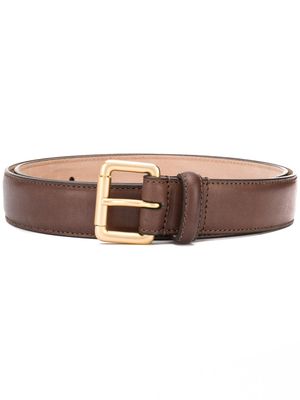Scarosso contrast-buckle belt - Brown