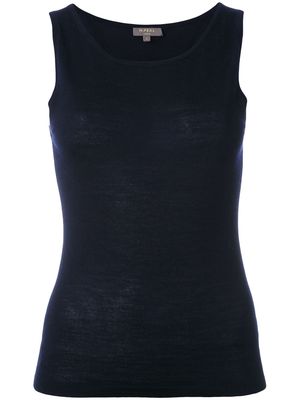 N.Peal color block shell top - Blue