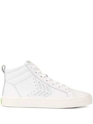 Cariuma CATIBA high-top leather sneakers - White
