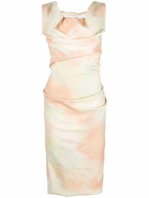 Vivienne Westwood draped-detail sleeveless dress - Neutrals
