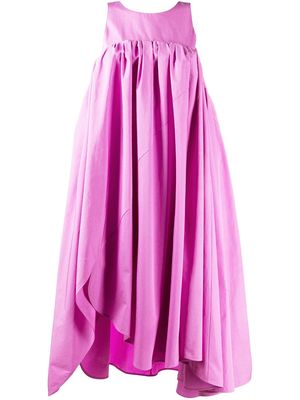 Nina Ricci asymmetric midi dress - Pink
