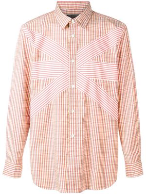 Comme Des Garçons Pre-Owned 1996 checked shirt - Red